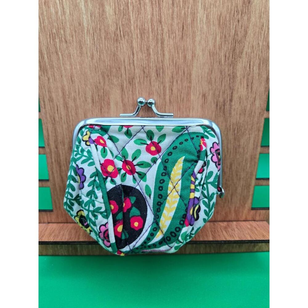 Vera Bradley:  Mini Kiss Lock Coin Purse